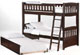Click here to View the Cinnamon Bunk In Chocolate Finish