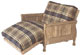 Click here to View the Bennington Twin Loveseat  with Ottoman