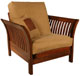 Click here to view the Chair size Flair in Warm Cherry